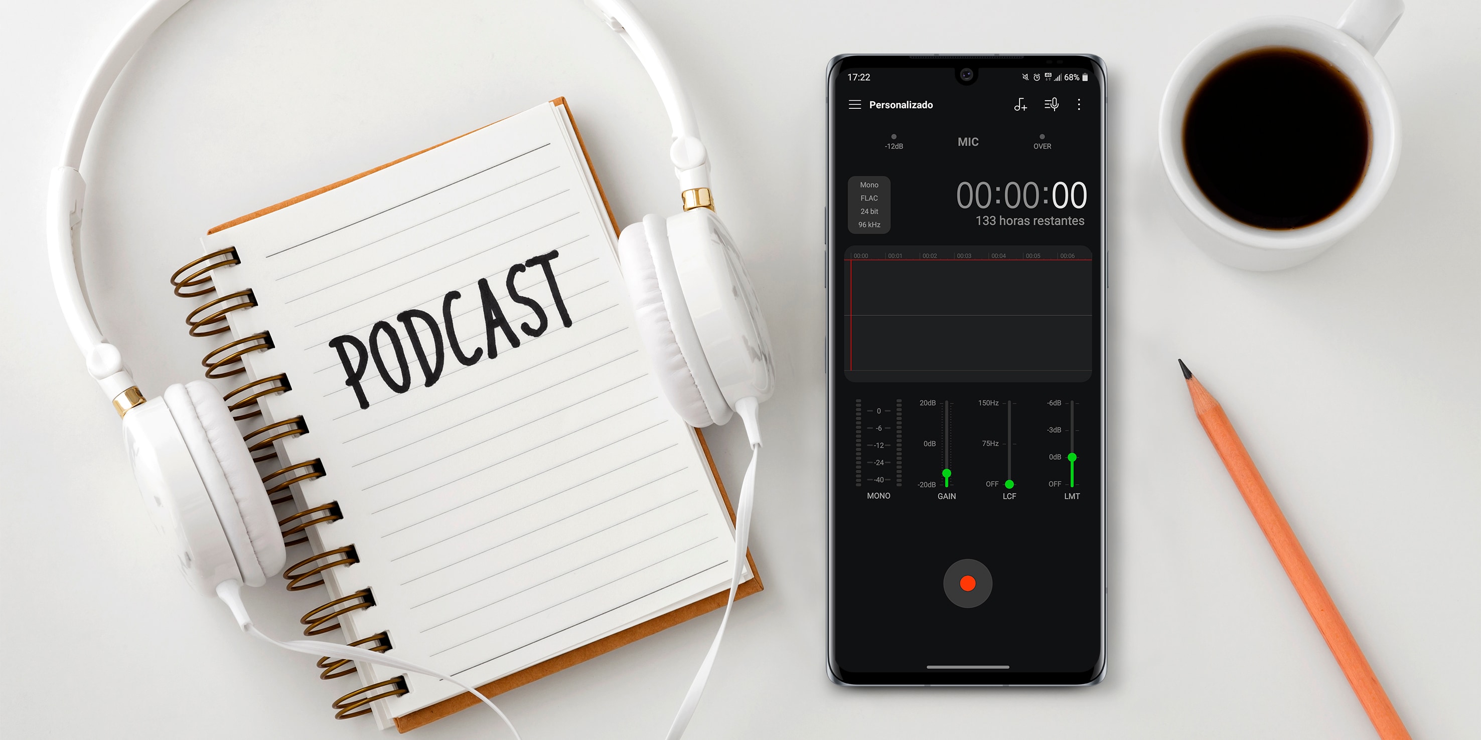 A NIVEL AUDIO,  ¿QUÉ SE DEBE TENER EN CUENTA PARA GRABAR UN PODCAST DESDE EL SMARTPHONE?